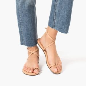 TKEES Pheobe Minimal Nude Sandal